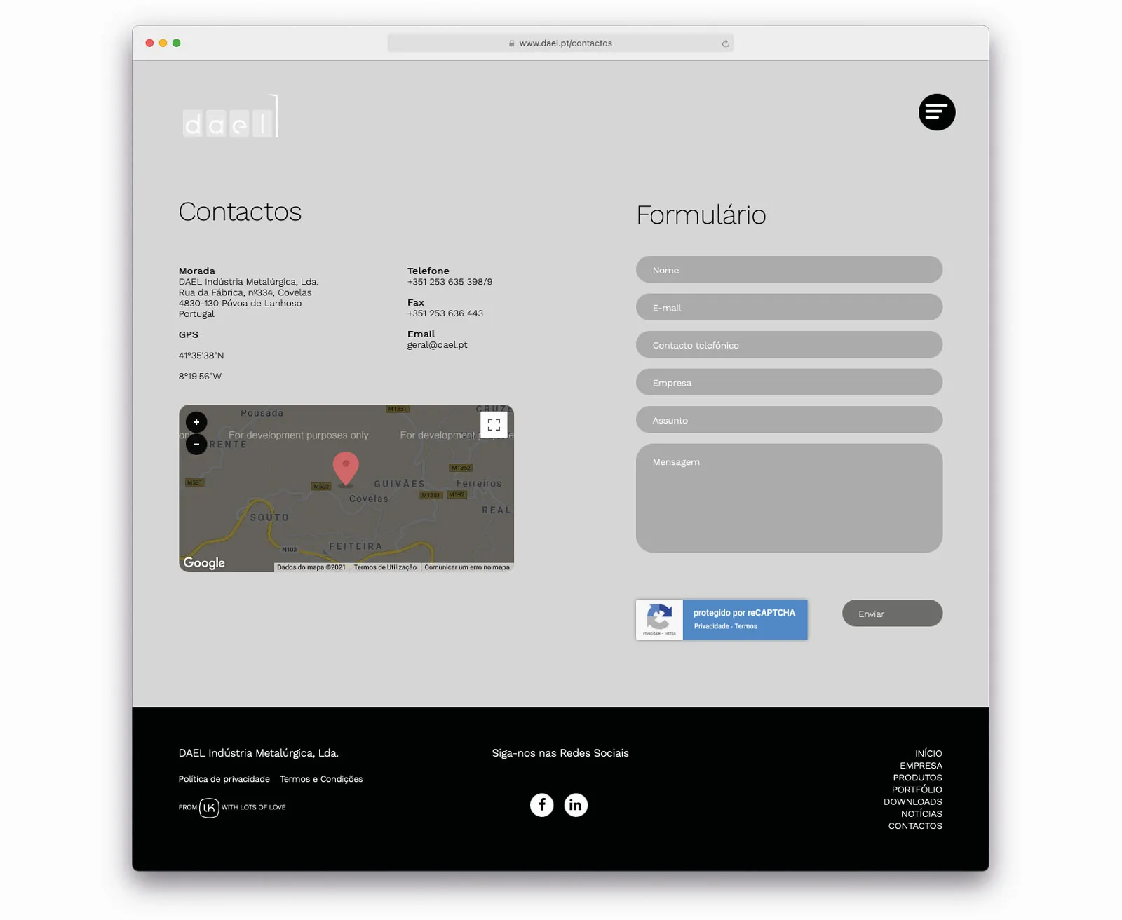Website Dael