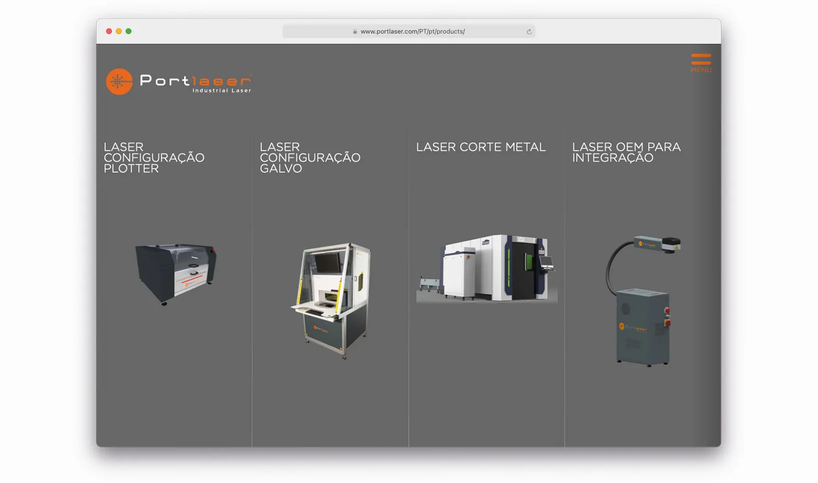 Website PortLaser