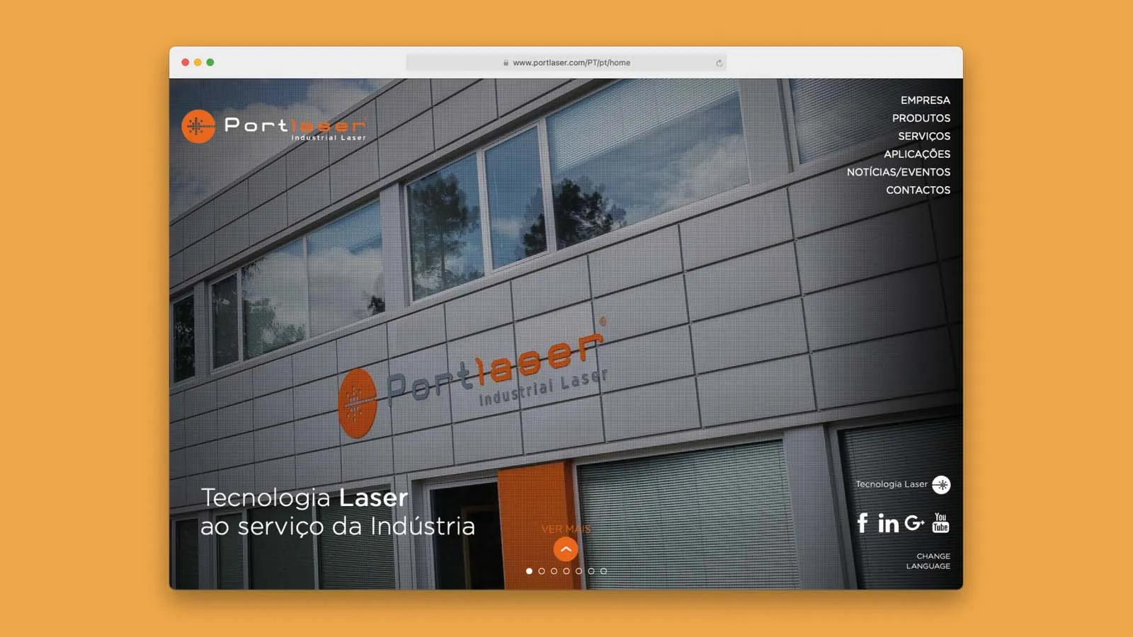 Website PortLaser