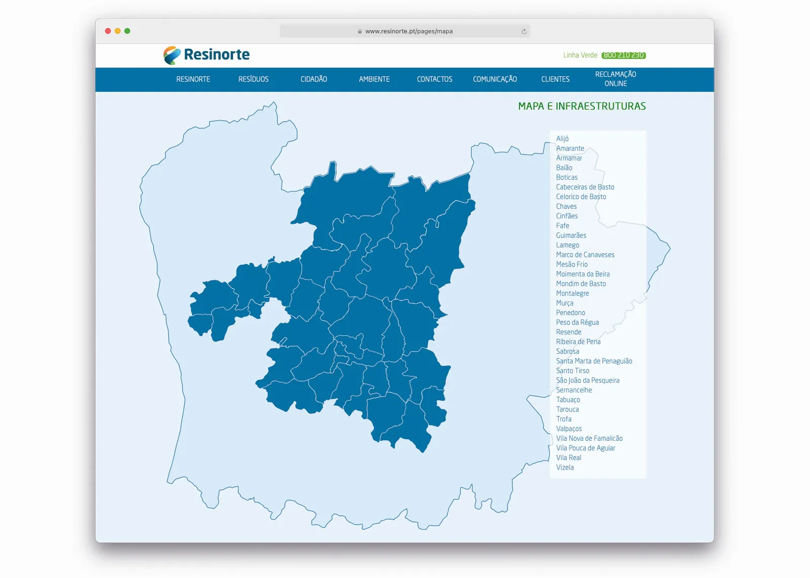 Website Resinorte