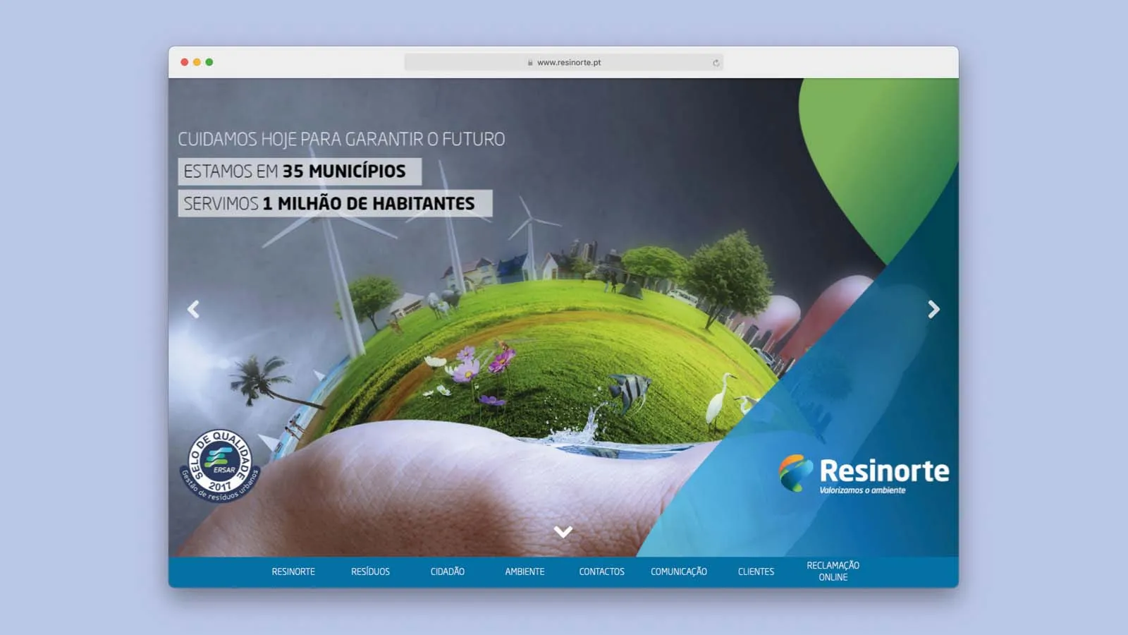 Website Resinorte